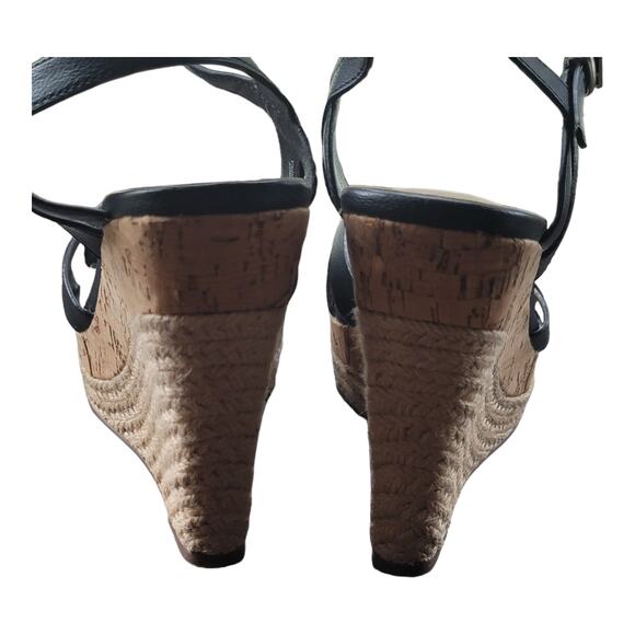 CHARLES BY CHARLES DAVID Lazaro Platform Sandals Women's Size 8.5M Wedge Heels - Picture 4 of 7